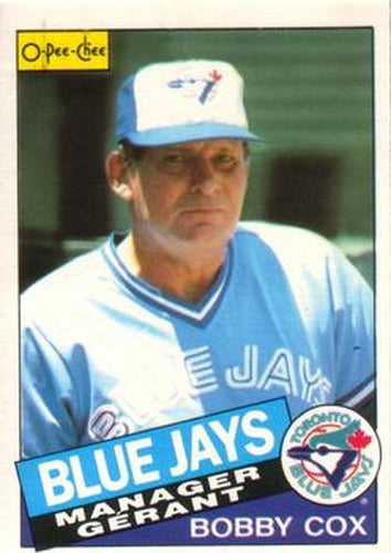 #135 Bobby Cox - Toronto Blue Jays - 1985 O-Pee-Chee Baseball