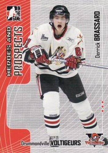 #135 Derick Brassard - Drummondville Voltigeurs - 2005-06 In The Game Heroes and Prospects Hockey