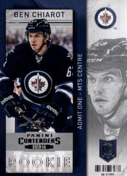 #135 Ben Chiarot - Winnipeg Jets - 2013-14 Panini Contenders Hockey