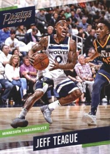 #135 Jeff Teague - Minnesota Timberwolves - 2017-18 Panini Prestige Basketball