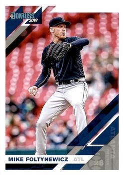 #135 Mike Foltynewicz - Atlanta Braves - 2019 Donruss Baseball