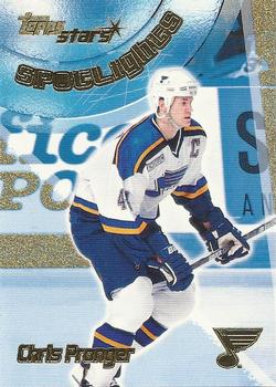 #135 Chris Pronger - St. Louis Blues - 2000-01 Topps Stars Hockey