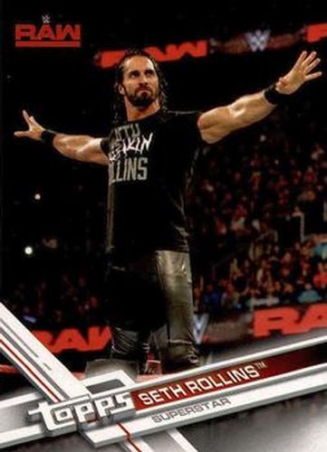 #135 Seth Rollins - 2017 Topps WWE Then Now Forever Wrestling