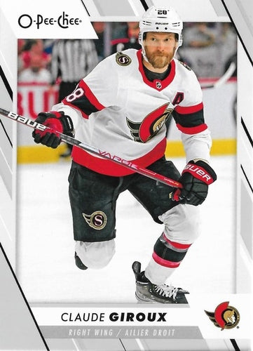 #135 Claude Giroux - Ottawa Senators - 2023-24 O-Pee-Chee Hockey