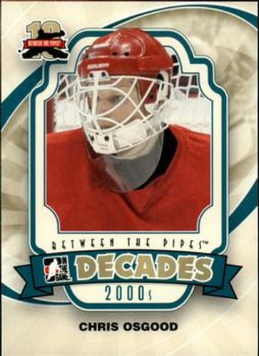 #135 Chris Osgood - Detroit Red Wings - 2011-12 In The Game Between The Pipes Hockey