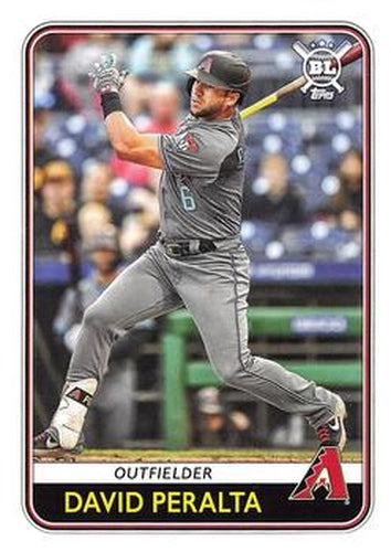 #136 David Peralta - Arizona Diamondbacks - 2020 Topps Big League Baseball