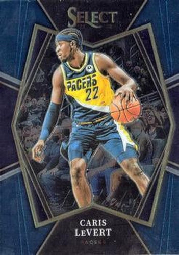 #136 Caris LeVert - Indiana Pacers - 2021-22 Panini Select - Blue Basketball