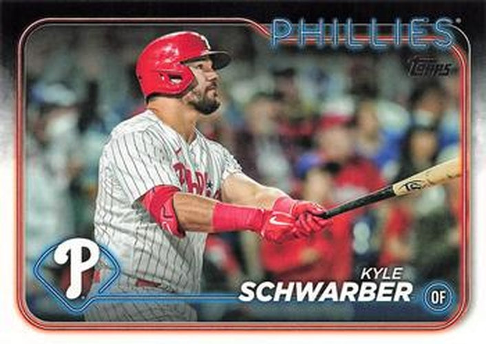 #136 Kyle Schwarber - Philadelphia Phillies - 2024 Topps Baseball