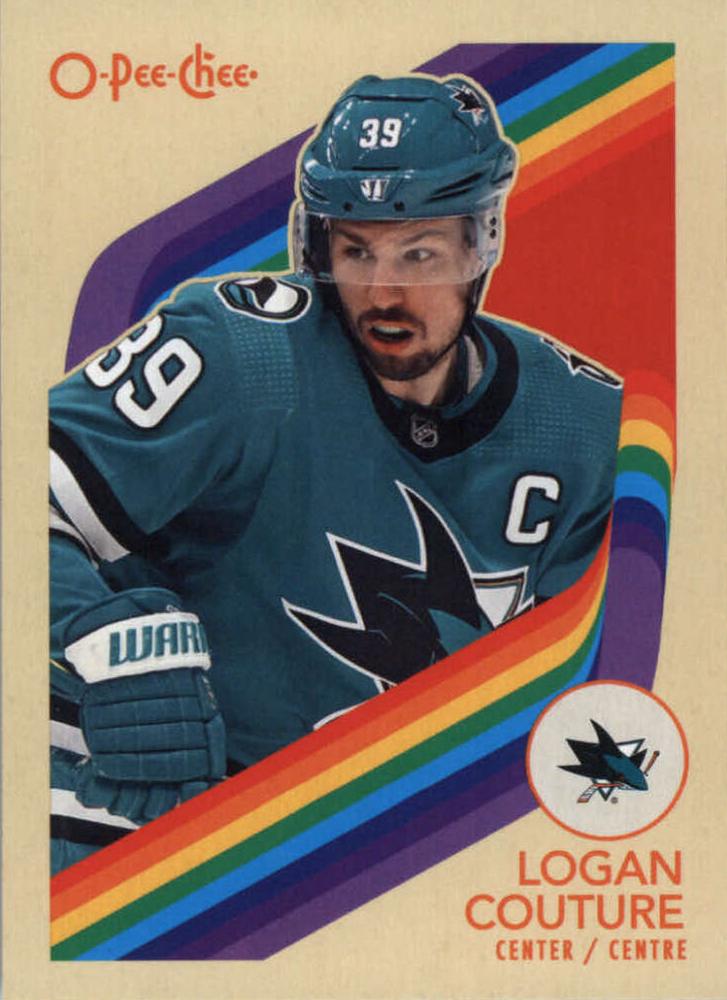 #136 Logan Couture - San Jose Sharks - 2023-24 O-Pee-Chee - Retro Hockey
