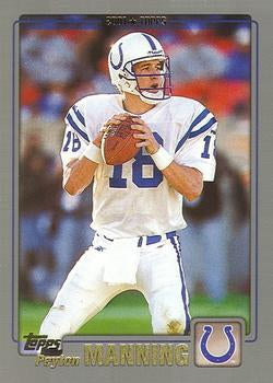 #136 Peyton Manning - Indianapolis Colts - 2001 Topps Football