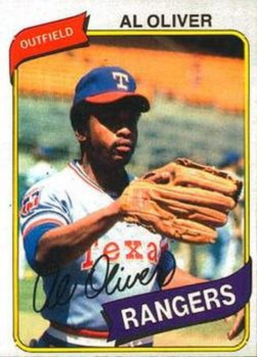 #136 Al Oliver - Texas Rangers - 1980 O-Pee-Chee Baseball