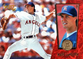 #136 Mark Langston - California Angels - 1995 Select Baseball