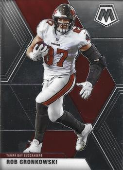 #136 Rob Gronkowski - Tampa Bay Buccaneers - 2020 Panini Mosaic Football