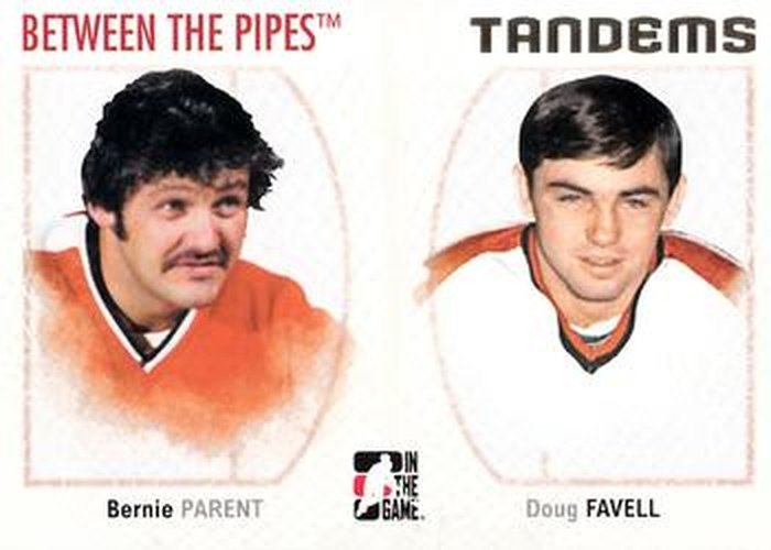 #136 Bernie Parent / Doug Favell - Philadelphia Flyers - 2006-07 In The Game Between The Pipes Hockey