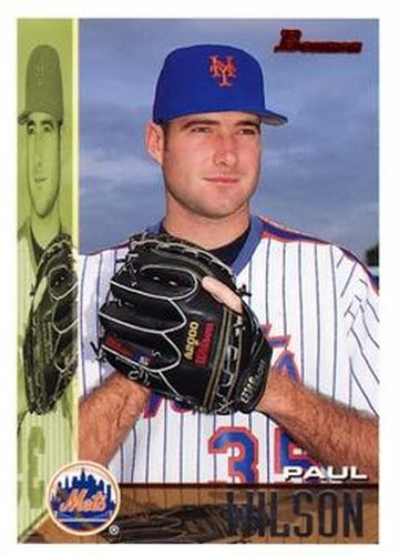 #136 Paul Wilson - New York Mets - 1995 Bowman Baseball