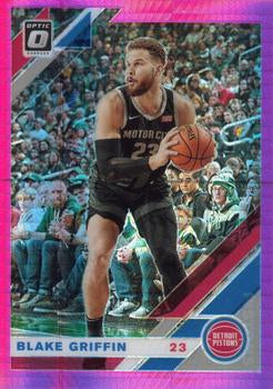 #136 Blake Griffin - Detroit Pistons - 2019-20 Donruss Optic - Hyper Pink Basketball