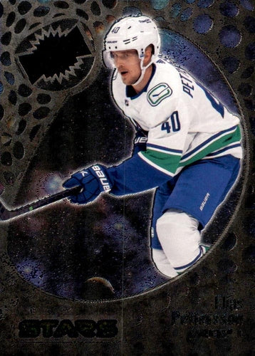 #136 Elias Pettersson - Vancouver Canucks - 2022-23 SkyBox Metal Universe Hockey