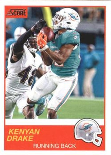 #136 Kenyan Drake - Miami Dolphins - 2019 Score Football