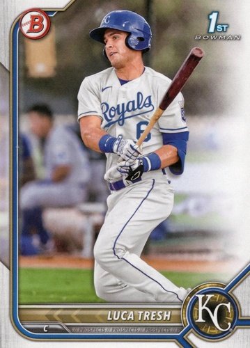 #BP-136 Luca Tresh - Kansas City Royals - 2022 Bowman - Prospects Baseball
