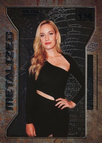 #136 Paige Spiranac - 2021 SkyBox Metal Universe Champions