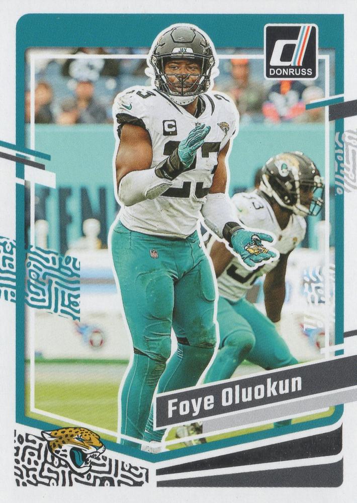 #136 Foye Oluokun - Jacksonville Jaguars - 2023 Donruss Football