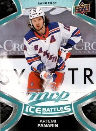 #136 Artemi Panarin - New York Rangers - 2021-22 Upper Deck MVP - Ice Battles Hockey