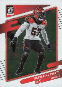 #136 Germaine Pratt - Cincinnati Bengals - 2021 Donruss Optic Football