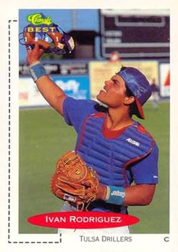#136 Ivan Rodriguez - Tulsa Drillers - 1991 Classic Best Baseball