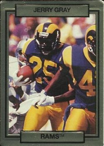 #136 Jerry Gray - Los Angeles Rams - 1990 Action Packed Football