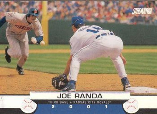 #136 Joe Randa - Kansas City Royals - 2001 Stadium Club Baseball