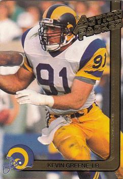 #136 Kevin Greene - Los Angeles Rams - 1991 Action Packed Football