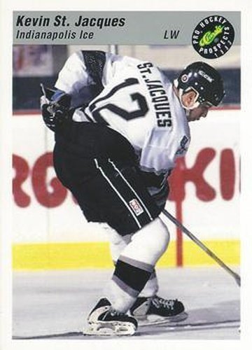 #136 Kevin St. Jacques - Indianapolis Ice - 1993 Classic Pro Prospects Hockey