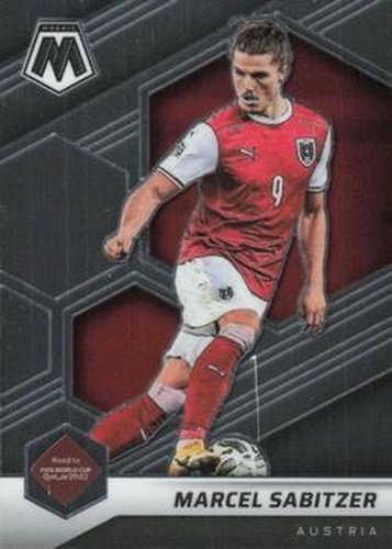 #136 Marcel Sabitzer - Austria - 2021-22 Panini Mosaic Road to FIFA World Cup Soccer