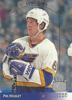 #136 Phil Housley - St. Louis Blues - 1993-94 Upper Deck - SP Hockey