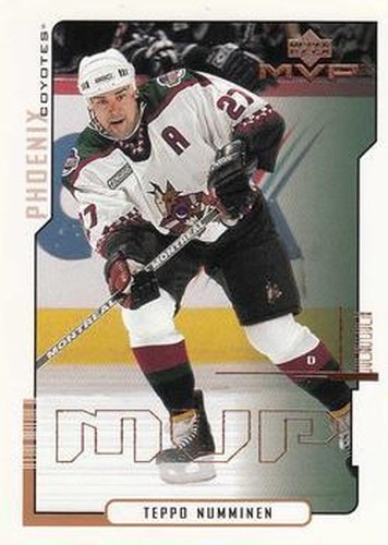 #136 Teppo Numminen - Phoenix Coyotes - 2000-01 Upper Deck MVP Hockey