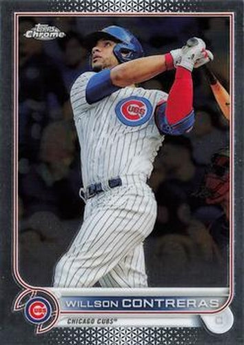 #136 Willson Contreras - Chicago Cubs - 2022 Topps Chrome Baseball