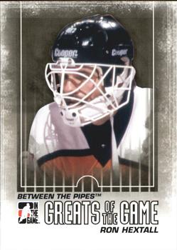 #136 Ron Hextall - Philadelphia Flyers - 2009-10 In The Game Between The Pipes Hockey