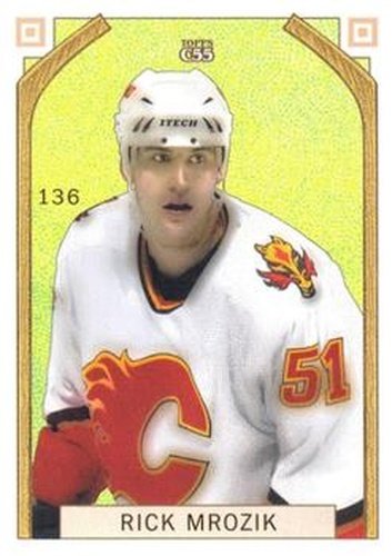 #136 Rick Mrozik - Calgary Flames - 2003-04 Topps C55 Hockey