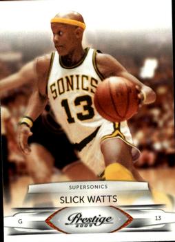 #136 Slick Watts - Seattle Supersonics - 2009-10 Panini Prestige Basketball