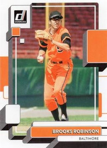 #136 Brooks Robinson - Baltimore Orioles - 2022 Donruss Baseball