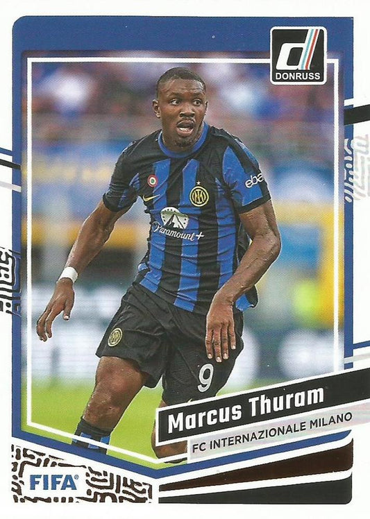 #136 Marcus Thuram - Inter Milan - 2023-24 Donruss Soccer