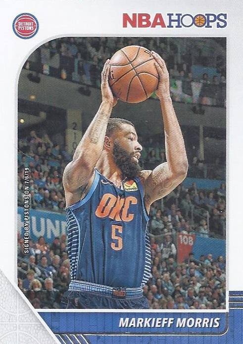 #136 Markieff Morris - Detroit Pistons - 2019-20 Hoops Basketball