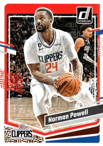 #136 Norman Powell - Los Angeles Clippers - 2023-24 Donruss Basketball