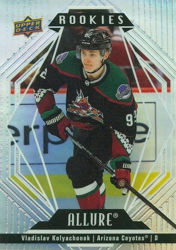 #136 Vladislav Kolyachonok - Arizona Coyotes - 2022-23 Upper Deck Allure Hockey