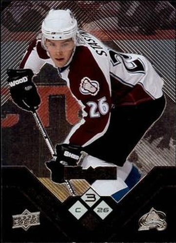 #136 Paul Stastny - Colorado Avalanche - 2008-09 Upper Deck Black Diamond Hockey
