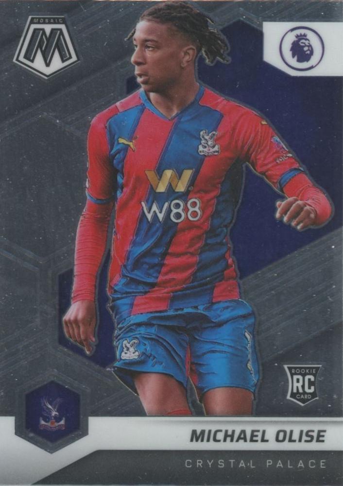 #136 Michael Olise - Crystal Palace - 2021-22 Panini Mosaic Premier League Soccer