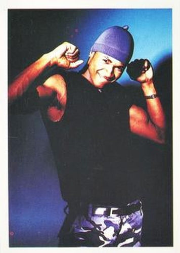 #136 Usher - 1999 Panini Smash Hits Stickers