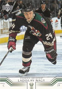 #136 Ladislav Nagy - Phoenix Coyotes - 2001-02 Upper Deck Hockey