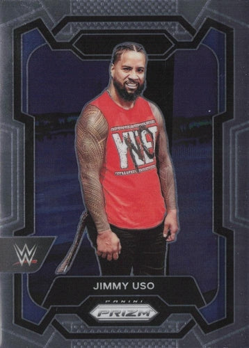 #136 Jimmy Uso - 2024 Panini Prizm WWE Wrestling