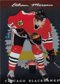 #136 Ethan Moreau - Chicago Blackhawks - 1996-97 Donruss Elite Hockey